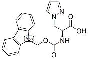 FMOC-3-(1-PYRAZOLYL)-ALA-OH Struktur