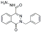 3-BENZYL-4-OXO-3,4-DIHYDRO-PHTHALAZINE-1-CARBOXYLIC ACID HYDRAZIDE Struktur