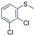 2,3-DICHLOROTHIOANISOLE Struktur