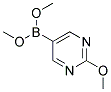 2-METHOXY-5-PYRIMIDINEBORONIC ACID DIMETHYL ESTER Struktur