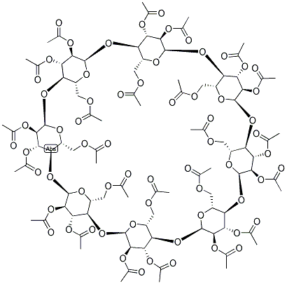 OCTAKIS (2,3,6-TRI-O-ACETYL)-GAMMA-CYCLODEXTRIN Struktur