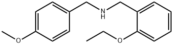 (2-ETHOXY-BENZYL)-(4-METHOXY-BENZYL)-AMINE Struktur