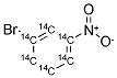 3-BROMONITROBENZENE, [RING-14C(U)] Struktur