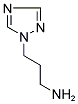3-(1,2,4-TRIAZOLE-1-YL)-PROPYLAMINE Struktur