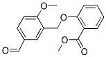 2-(5-FORMYL-2-METHOXY-BENZYLOXY)-BENZOIC ACID METHYL ESTER Struktur