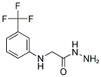 (3-TRIFLUOROMETHYL-PHENYLAMINO)-ACETIC ACID HYDRAZIDE Struktur