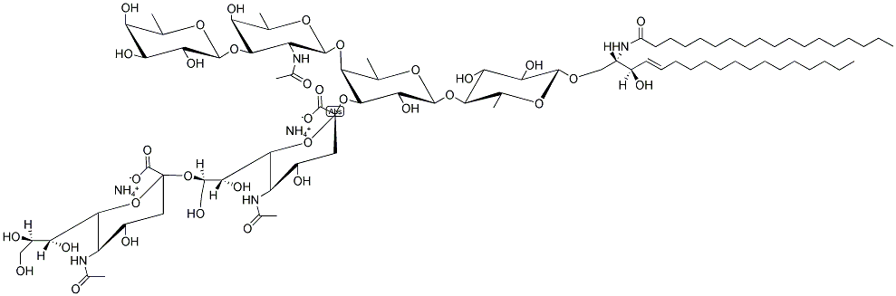 GANGLIOSIDE GD1B, OVINE BRAIN Struktur