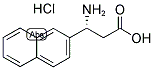 (R)-3-AMINO-3-(2-NAPHTHYL)-PROPANOIC ACID HYDROCHLORIDE Struktur