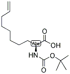 BOC-(2S)-2 AMINO-9-DECENOIC ACID Struktur