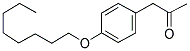 (4-OCTYLOXYPHENYL)ACETONE Struktur