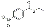 S-(4-NITROBENZOYL)MERCAPTOETHANE Struktur