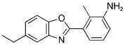 3-(5-ETHYL-BENZOOXAZOL-2-YL)-2-METHYL-PHENYLAMINE Struktur