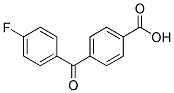 4-(4-FLUOROBENZOYL)BENZOIC ACID Struktur