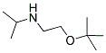 N-ISOPROPYL-O-T-BUTYLOXYETHYL AMINE Struktur