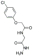 2-(4-CHLOROPHENOXY)-N-(2-HYDRAZINO-2-OXOETHYL)ACETAMIDE Struktur