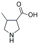 4-METHYL-3-PYRROLIDINECARBOXYLIC ACID Struktur