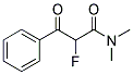 N,N-DIMETHYL-2-BENZOYL-2-FLUOROACETAMIDE Struktur