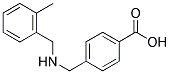 4-(((2-METHYLBENZYL)AMINO)METHYL)BENZOIC ACID Struktur