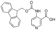 4-(9H-FLUOREN-9-YLMETHOXYCARBONYLAMINO)-NICOTINIC ACID Struktur