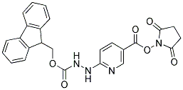 SUCCINIMIDYL 6-FMOC-HYDRAZINONICOTINATE Struktur