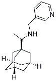 (1-ADAMANTAN-1-YL-ETHYL)-PYRIDIN-3-YLMETHYL-AMINE Struktur