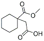 [1-(METHOXYCARBONYL)CYCLOHEXYL]ACETIC ACID Struktur