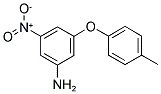 3-NITRO-5-P-TOLYLOXY-PHENYLAMINE Struktur