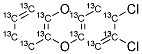 13C12-2,3-DICHLORODIBENZO-P-DIOXIN Struktur