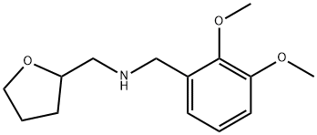 (2,3-DIMETHOXY-BENZYL)-(TETRAHYDRO-FURAN-2-YL-METHYL)-AMINE Struktur