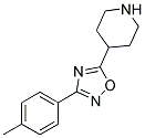 4-[3-(4-METHYLPHENYL)-1,2,4-OXADIAZOL-5-YL]PIPERIDINE Struktur