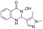 2-(1,5-DIMETHYL-1H-PYRAZOL-4-YL)-3-HYDROXY-2,3-DIHYDRO-1H-QUINAZOLIN-4-ONE Struktur