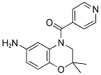 (6-AMINO-2,2-DIMETHYL-2,3-DIHYDRO-BENZO[1,4]OXAZIN-4-YL)-PYRIDIN-4-YL-METHANONE Struktur