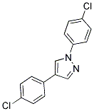 1,4-BIS(4-CHLOROPHENYL)-1H-PYRAZOLE Struktur