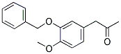 (3-BENZYLOXY-4-METHOXYPHENYL)ACETONE Struktur