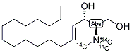 N,N,N-TRIMETHYLSPHINGOSINE, [N-METHYL-14C] Struktur