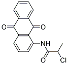 2-CHLORO-N-(9,10-DIOXO-9,10-DIHYDRO-ANTHRACEN-1-YL)-PROPIONAMIDE Struktur