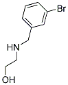 2-((3-BROMOBENZYL)AMINO)ETHANOL Struktur