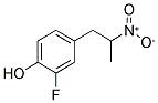 1-(3-FLUORO-4-HYDROXYPHENYL)-2-NITROPROPANE Struktur