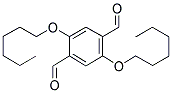 2,5-BIS(HEXYLOXY)TEREPHETHALALDEHYDE Struktur