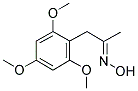 (2,4,6-TRIMETHOXYPHENYL)ACETONE OXIME Struktur