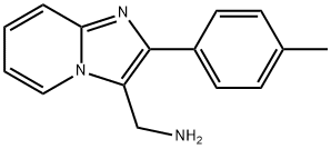 C-(2-P-TOLYL-IMIDAZO[1,2-A]PYRIDIN-3-YL)-METHYLAMINE Struktur