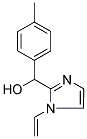 (4-METHYLPHENYL)(1-VINYL-1H-IMIDAZOL-2-YL)METHANOL Struktur