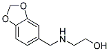 2-[(BENZO[1,3]DIOXOL-5-YLMETHYL)-AMINO]-ETHANOL Struktur