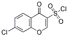 7-CHLOROCHROMONE-3-SULFONYLCHLORIDE Struktur