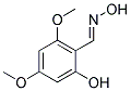 4,6-DIMETHOXY-2-HYDROXYBENZALDEHYDE OXIME Struktur