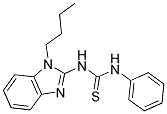 N-(1-BUTYL-1H-BENZIMIDAZOL-2-YL)-N'-PHENYLTHIOUREA Struktur