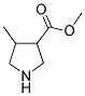 METHYL 4-METHYL-3-PYRROLIDINECARBOXYLATE Struktur