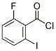 2-FLUORO-6-IODOBENZOYL CHLORIDE Struktur