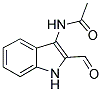 N-(2-FORMYL-1H-INDOL-3-YL)ACETAMIDE Struktur