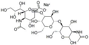 3'-SIALYL-N-ACETYLLACTOSAMINE NA SALT Struktur